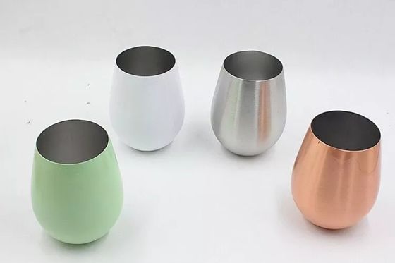 性質色のステンレス鋼はびん18oz 500mlのワイン グラスを絶縁しました