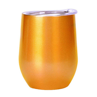 Stemlessステンレス鋼のコーヒー カップ9oz 12oz Eco友好的な旅行はコップを絶縁しました