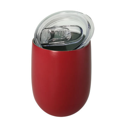 ふた、コーヒーが付いている360ml 480mlのステンレス鋼のマグはマグの赤い印刷を絶縁しました