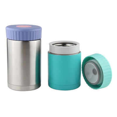 18/8のステンレス鋼の生物分解性Leakproofふたが付いている絶縁された昼食の容器