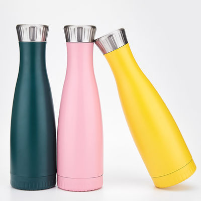 350ml - 1000mlステンレス鋼の絶縁されたペットボトル ウォーターの移動の印刷のロゴの設計