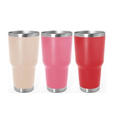 形のステンレス鋼のタンブラーのコップ、漏出証拠によって絶縁されるタンブラー30ozに卵を投げつけて下さい