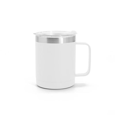 黒く/白い真空はタンブラー、10oz 304ステンレス鋼のワインのマグを絶縁しました
