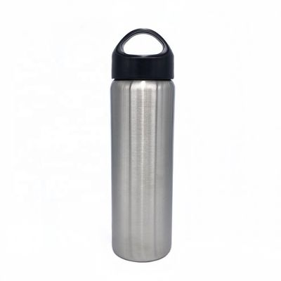 12oz/17oz/20oz/25ozステンレス鋼のスポーツはループ帽子が付いている広い口をびん詰めにします